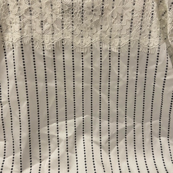 Abercrombie & Fitch Small Camisole striped tank black and white $49 - Picture 4 of 4